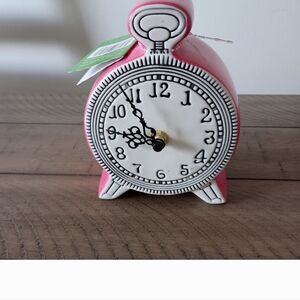 Pink Ceramic Clock💕